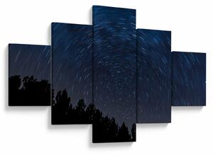 Obraz nocnego nieba (125x70 cm)