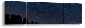Obraz nocnego nieba (170x50 cm)