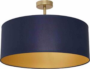 Lampa Sufitowa Ben Navy Blue/Gold 3Xe27 Milagro