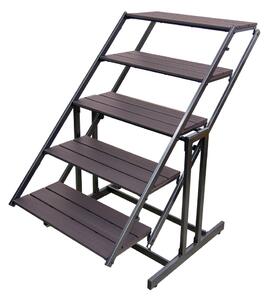 Metalowo-plastikowy kwietnik Tabora – Garden Pleasure