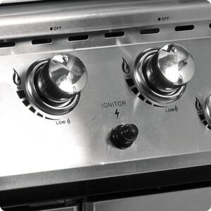 Grill ogrodowy gazowy YATO YG-20013 17.5 kW 65 x 46 cm
