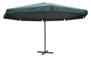Parasol z aluminium, 500 cm, zielony