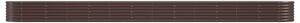Podwyższona donica, stal ocynkowana, 512x80x36 cm