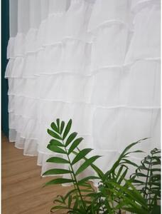 Firana gotowa z falbanami 400x250