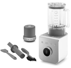Blender kielichowy SMEG BLC02WHMEU Biało-srebrny