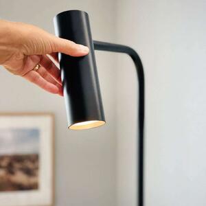 Lampa Podłogowa Dyberg Larsen, Skagerrak, czarny, salon, metal, nowoczesny