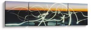 Obraz - widok nieba z dachu (170x50 cm)