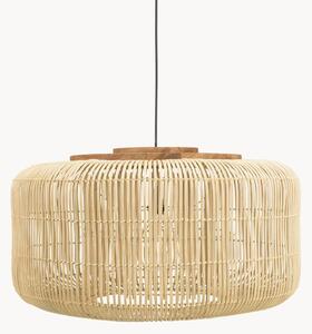 Lampa wisząca z rattanu Sixtine