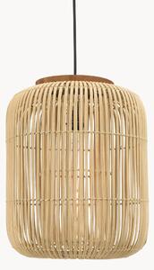 Lampa wisząca z rattanu Sixtine