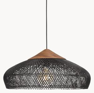 Lampa wisząca z rattanu Sixtine