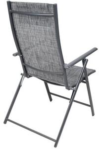 Zestaw krzeseł ogrodowych SASKA GARDEN 1065021 Szary (2 szt.)