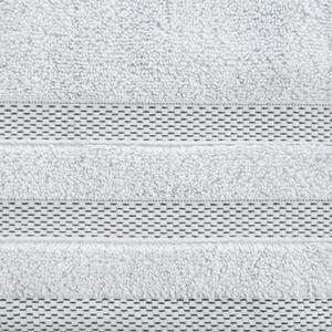 Ręcznik Riki 70 x 140 cm Srebrny