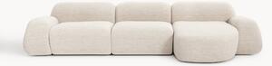 Narożna sofa modułowa Bouclé Wolke (4-osobowa)