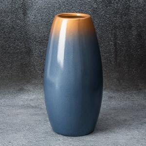 Wazon EUROFIRANY Nessa 15 x 30 cm Niebieski