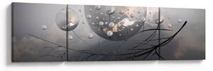 Obraz abstrakcyjnych kul (170x50 cm)