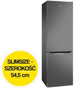 Lodówka AMICA FK299.2FTZHAA No Frost 180cm Inox