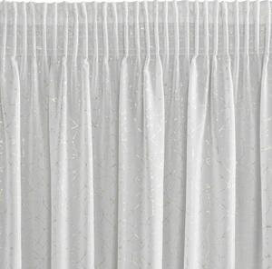 Firana gotowa EUROFIRANY Roxi 140 x 270 cm BiaÅy