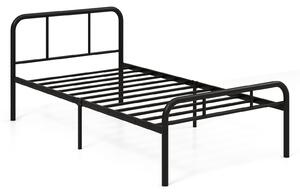 Metalowa rama łóżka na materac 90 x 200 cm