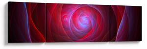 Abstrakcyjny obraz oczu (170x50 cm)