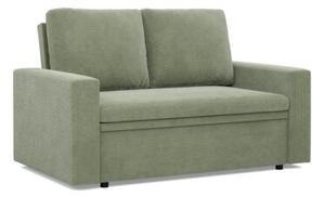 Sofa dwuosobowa, BLOM, sztruks, 148x87x90 cm, oliwkowy | TYLETEGOTU