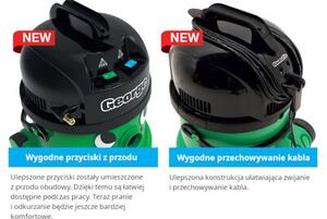 Odkurzacz piorący NUMATIC George GVE370 New