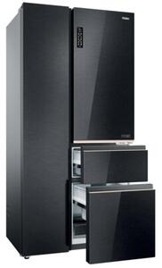 Lodówka SBS+ HAIER HSPR79F19DNGG 190cm Szkło strukturalne Pojemność aż 600l Oświetlenie wnętrza