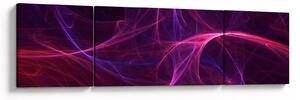 Abstrakcyjny obraz krzywych (170x50 cm)