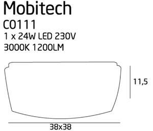 Plafon Mobitech Square Ii C0111 Maxlight