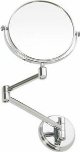 SAPHO XR005 X-Round Wiszące lusterko kosmetyczne E, średnica 15 cm, srebrny