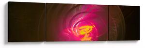 Obraz - abstrakcja spiralna (170x50 cm)