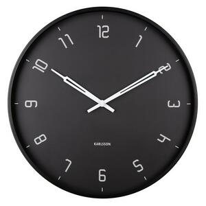 Karlsson 5950BK designerski zegar ścienny 40 cm ,czarny