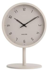 Karlsson 5951WG designerski zegar stołowy 23 cm ,szary