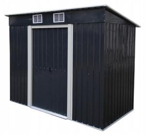 Domek narzędziowy metalowy blaszak szopa na narzędzia 131x238x181 DM1002
