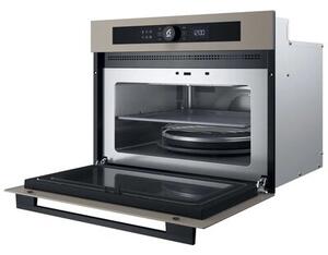 Kuchenka mikrofalowa WHIRLPOOL WMW57DHME 900W średnica 40 cm pojemność 40L Szósty zmysł Szampański