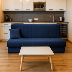 Wersalka RozkÅadana Do Spania Kanapa Sofa Dwuosobowa Granatowa SIGMA