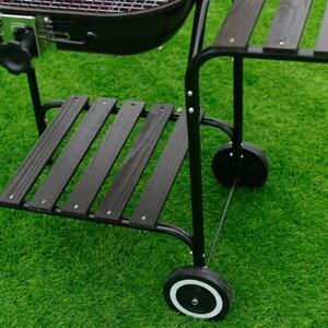 Grill węglowy VELACO VL02-BLACK Czarny