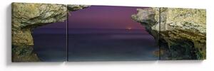 Obraz - klif morski (170x50 cm)