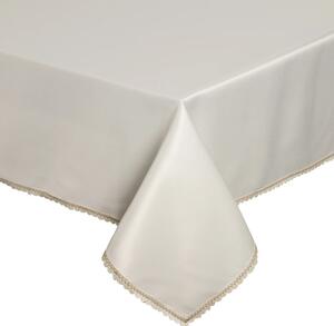 Obrus EUROFIRANY Lace 140 x 220 cm Kremowy