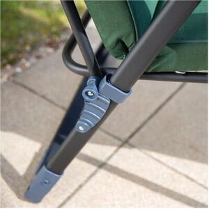 Leżak ogrodowy PATIO Modena Oval Black Edition H024-32IB