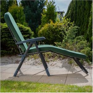 Leżak ogrodowy PATIO Modena Oval Black Edition H024-32IB