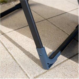 Leżak ogrodowy PATIO Modena Oval Black Edition H024-32IB