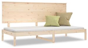 Łóżko dzienne, 80x200 cm, lite drewno sosnowe
