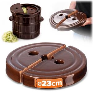Kamień dociskowy kamionkowy Helios 23 cm, 2szt