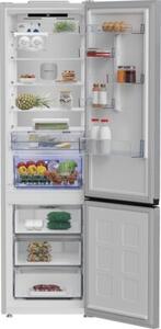Lodówka BEKO B5RCNA416HXBW SpacePro 415L HarvestFresh AI CoolAdapt NoFrost - AeroFlow HomeWhiz 203.5cm Inox