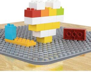 Zestaw mebli dziecięcych MILLY MALLY Olaf Blocks 6091 Ciemnoszary