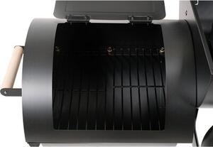 Grill ogrodowy węglowy LUND 99909 Zamykany, lokomotywa, wędzarnia, komin, termometr