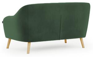 Zielona sofa 2-osobowa CORANTI VELVET