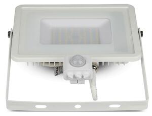 Projektor LED V-TAC 50W SAMSUNG CHIP Czujnik Ruchu Funkcja Cut-OFF Biały VT-50-S 6400K 4000lm 5 Lat Gwarancji