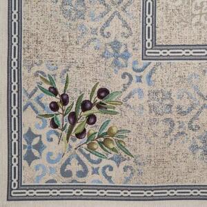 Obrus EUROFIRANY Cho 4094 140 x 180 cm Naturalny