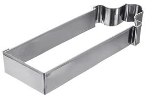 Wykrawacz do ciastek stalowy domek 14 cm